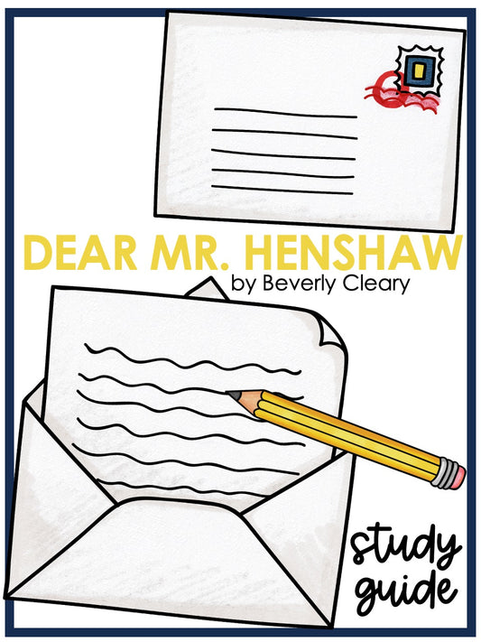 Dear Mr. Henshaw Study Guide