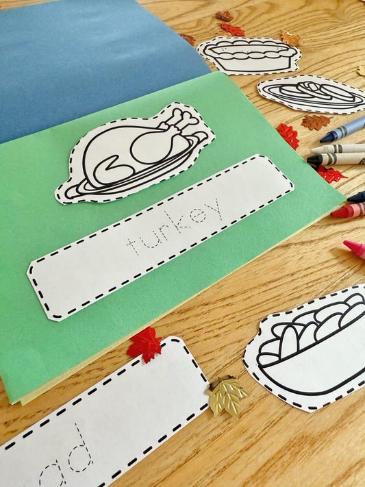 Cut + Trace Thanksgiving