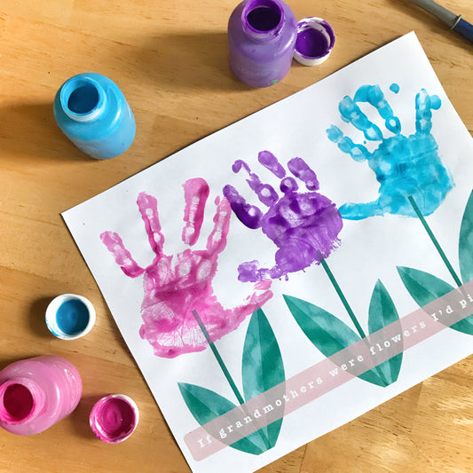 Personalized Mother's Day Handprint Crafts *updated for 2025*