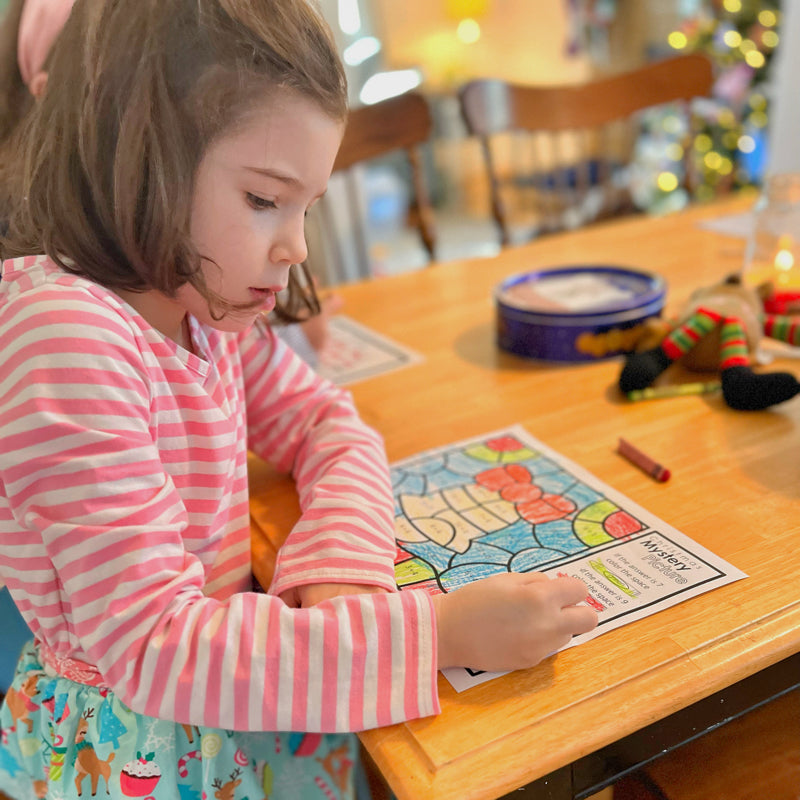 Christmas Color by Code