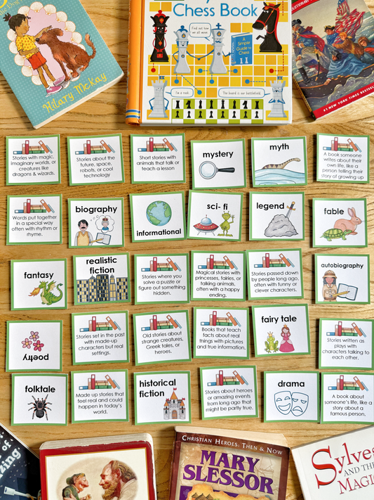Book Genre Matching Game