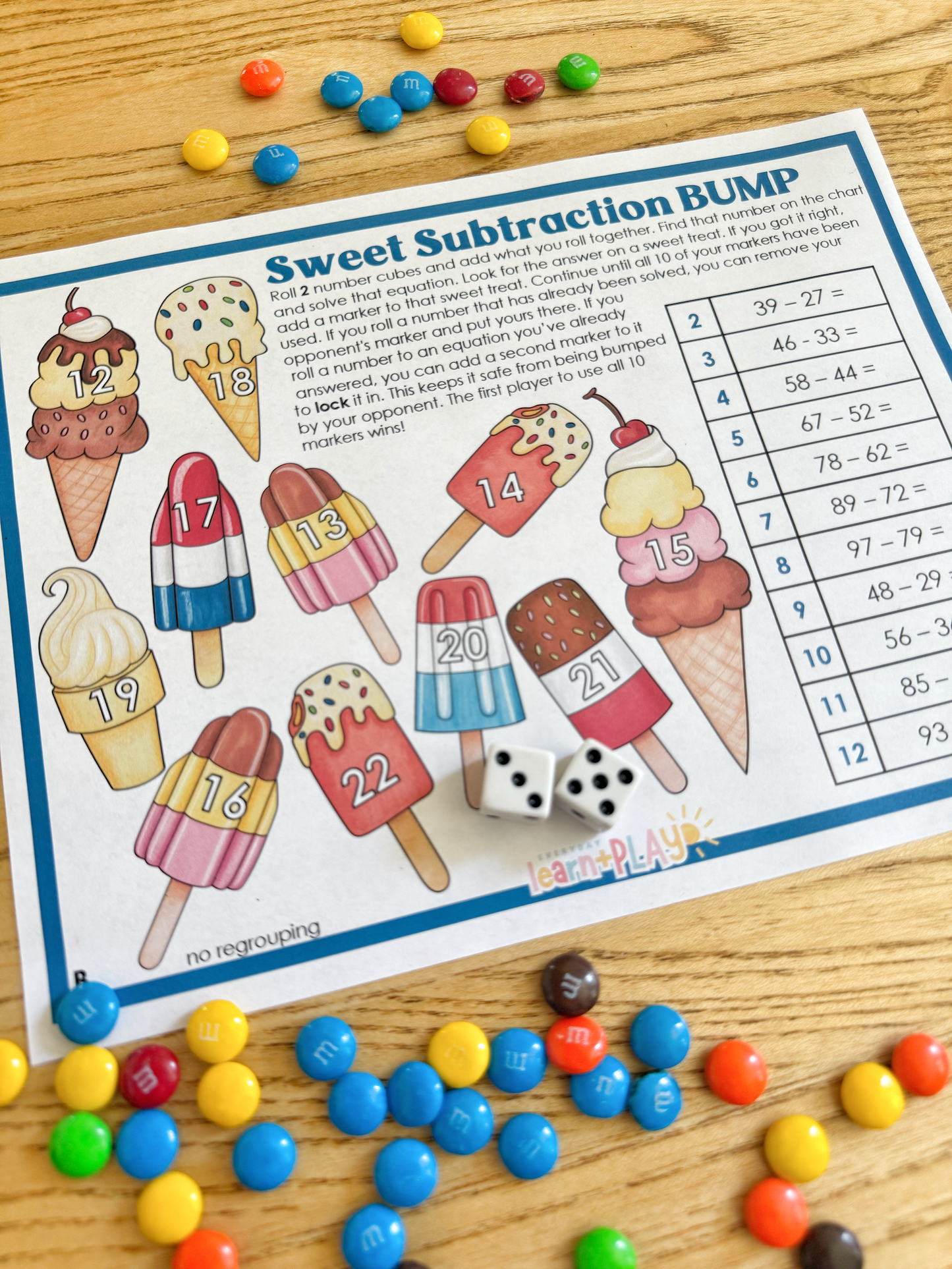 Sweet Subtraction BUMP