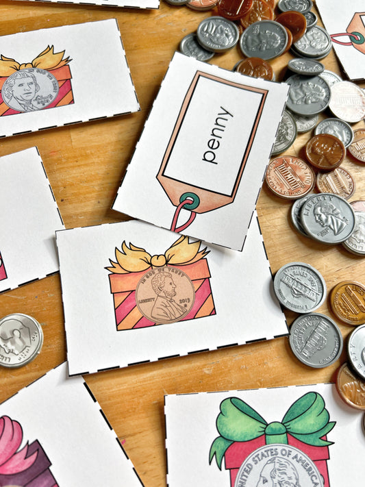 Gift Tag Math Review