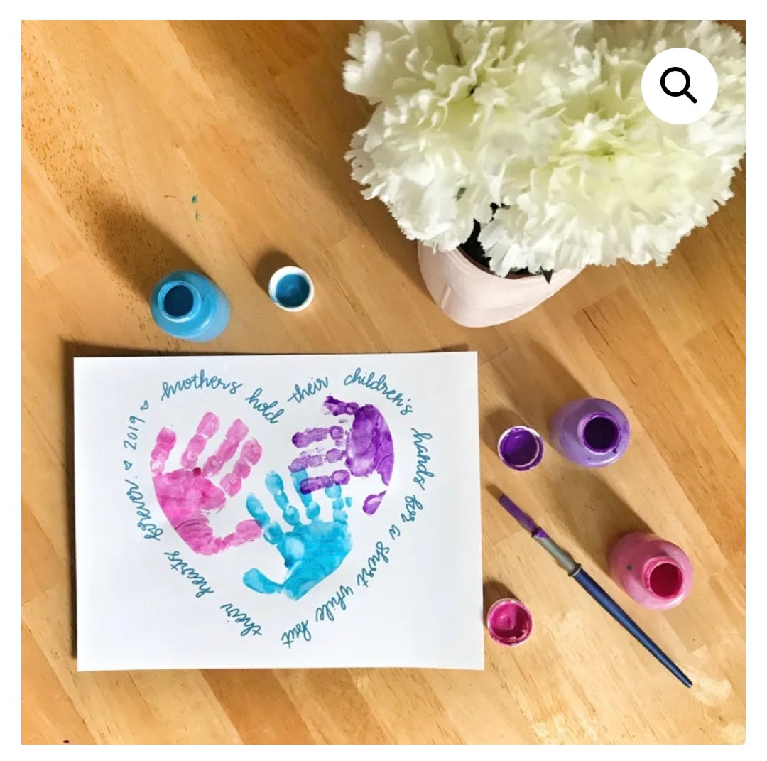 Personalized Mother's Day Handprint Crafts *updated for 2025