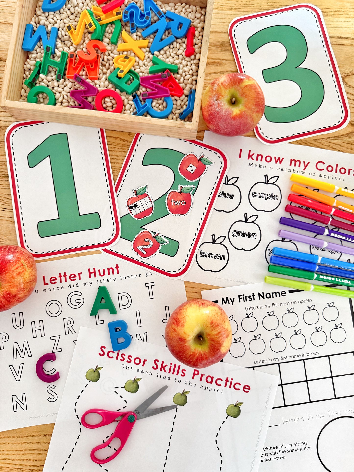 Mini Apple Activity Set