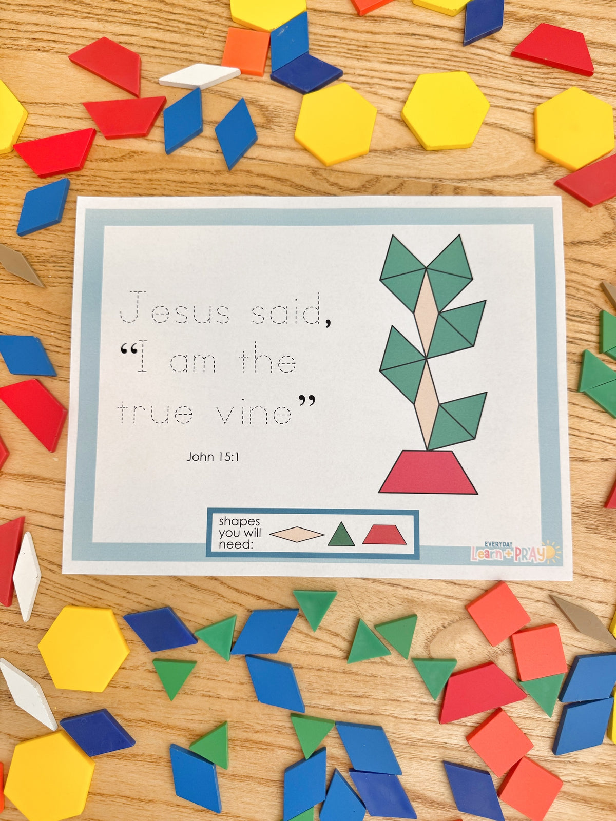 Scripture Pattern Block Pictures