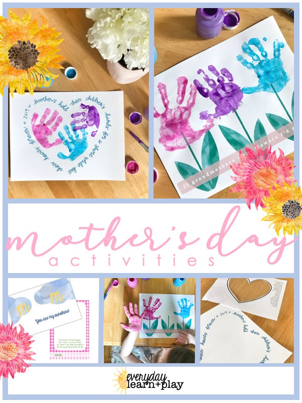 Personalized Mother's Day Handprint Crafts *updated for 2025*
