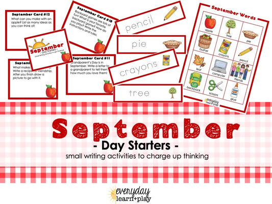 September Day Starters