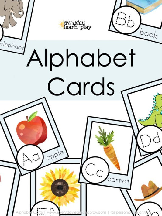 Traceable Alphabet Cards