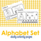 Alphabet Set Daily Pages