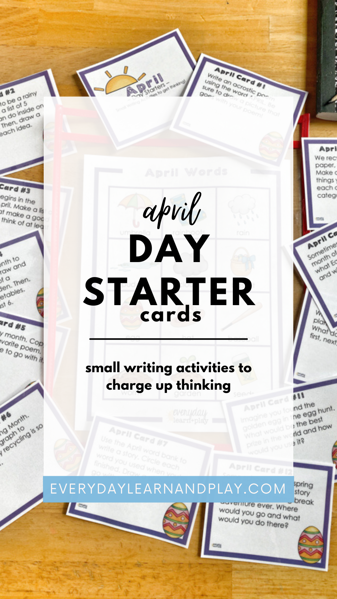 April Day Starters