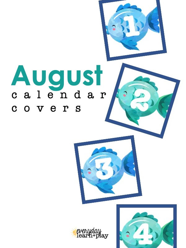 August Calendar Covers