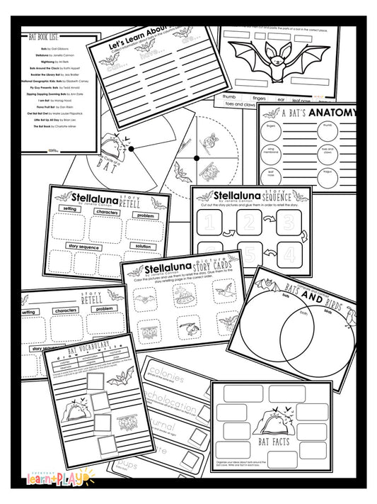 Learn + Explore: Bats an Elementary Unit Study