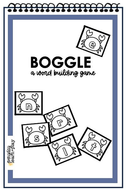 Boggle - Word Building Game – Everyday Learn + PLAY