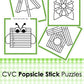 CVC Popsicle Stick Puzzles