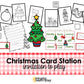 Christmas Card Station Invitation to PLAY