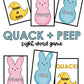 Quack + Peep Sight Word Game