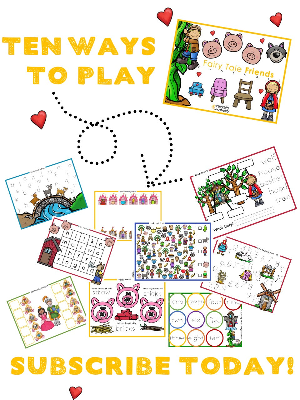 Fairy Tale Friends PLAYmat