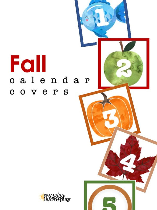 Fall Calendar Cover Bundle