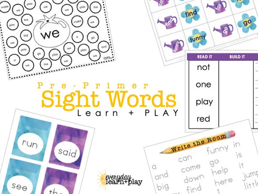 Garden Sight Word PLAY