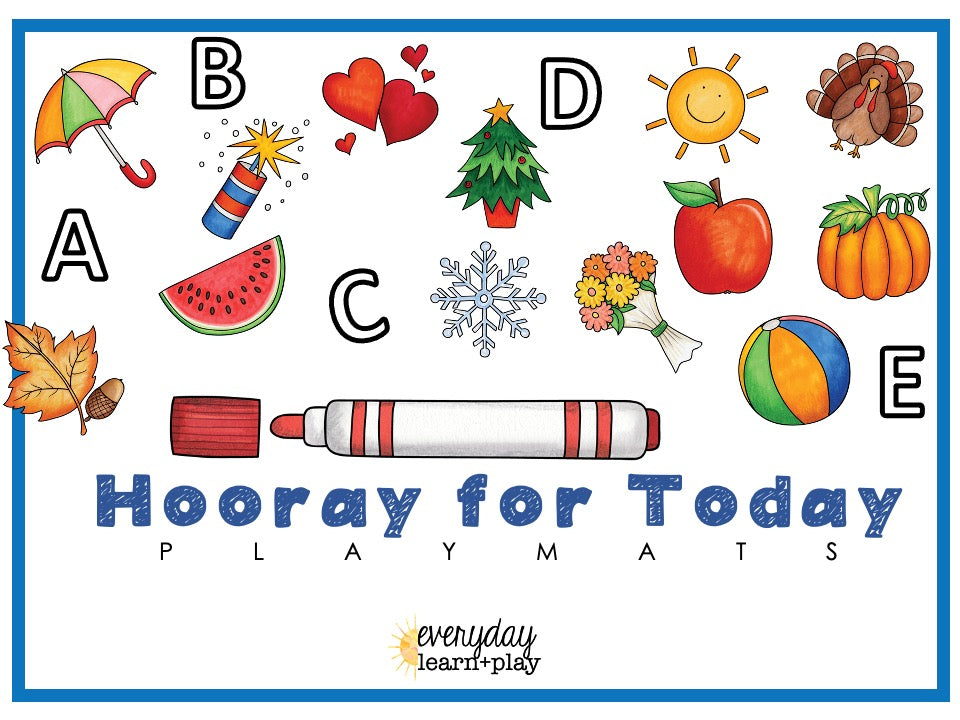 DIGITAL Hooray for Today Learn + PLAYmat