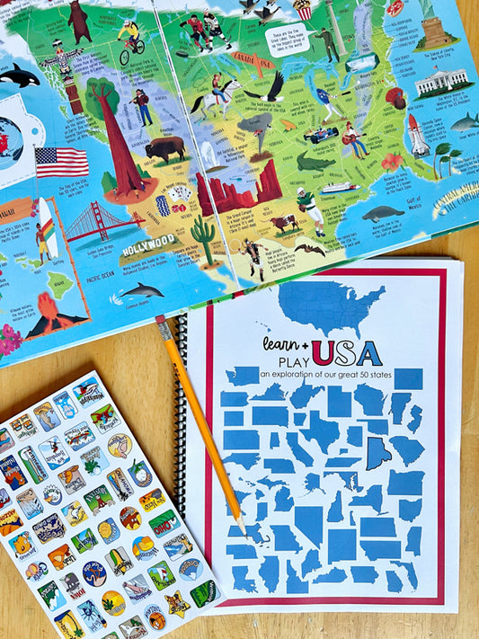 Learn + PLAY USA: Exploring Our Great 50 States