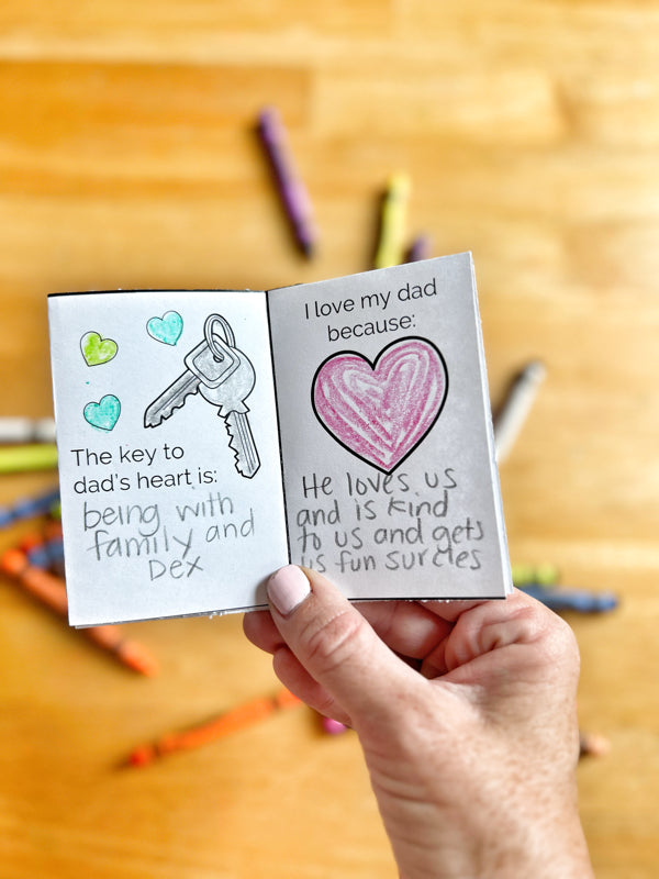 Father's Day Mini Book Printable