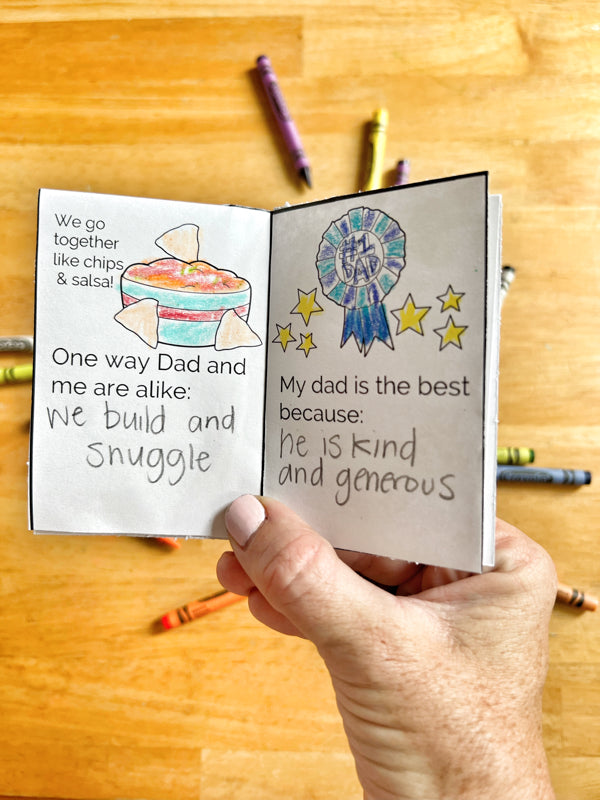 Father's Day Mini Book Printable