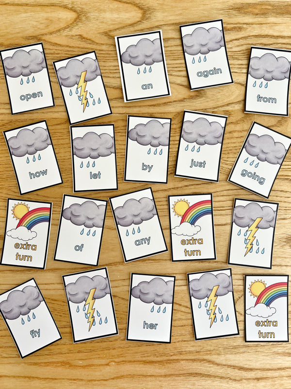 Storm Seeker Sight Word Game