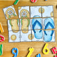 Summer Basic Addition Math Puzzles