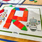 Pattern Blocks Building - Letters