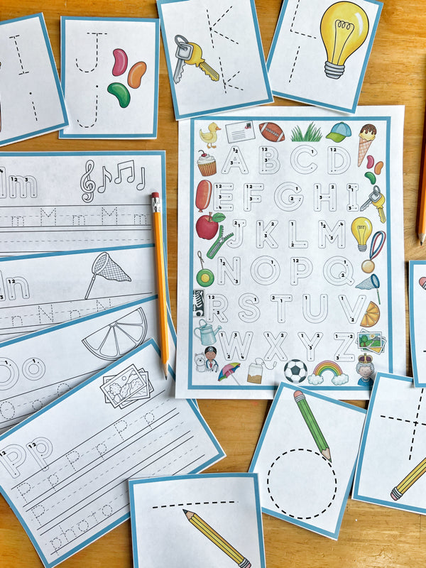 Practicing Learning Pages Print Handwriting Practice – Everyday Learn + PLAY