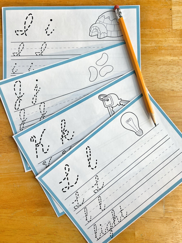Cursive Writing Practice – Everyday Learn + PLAY
