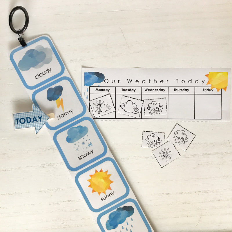 Wild Weather Activity Wild Weather Learn + PLAY Calendar – Everyday Learn + PLAY