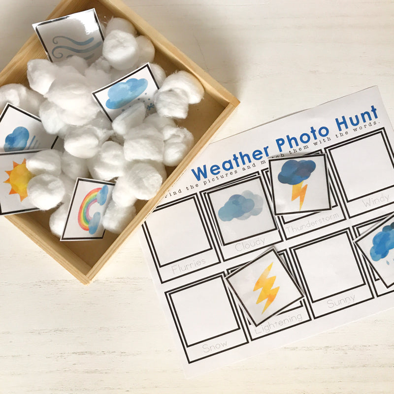 Wild Weather Activity Wild Weather Learn + PLAY Calendar – Everyday Learn + PLAY