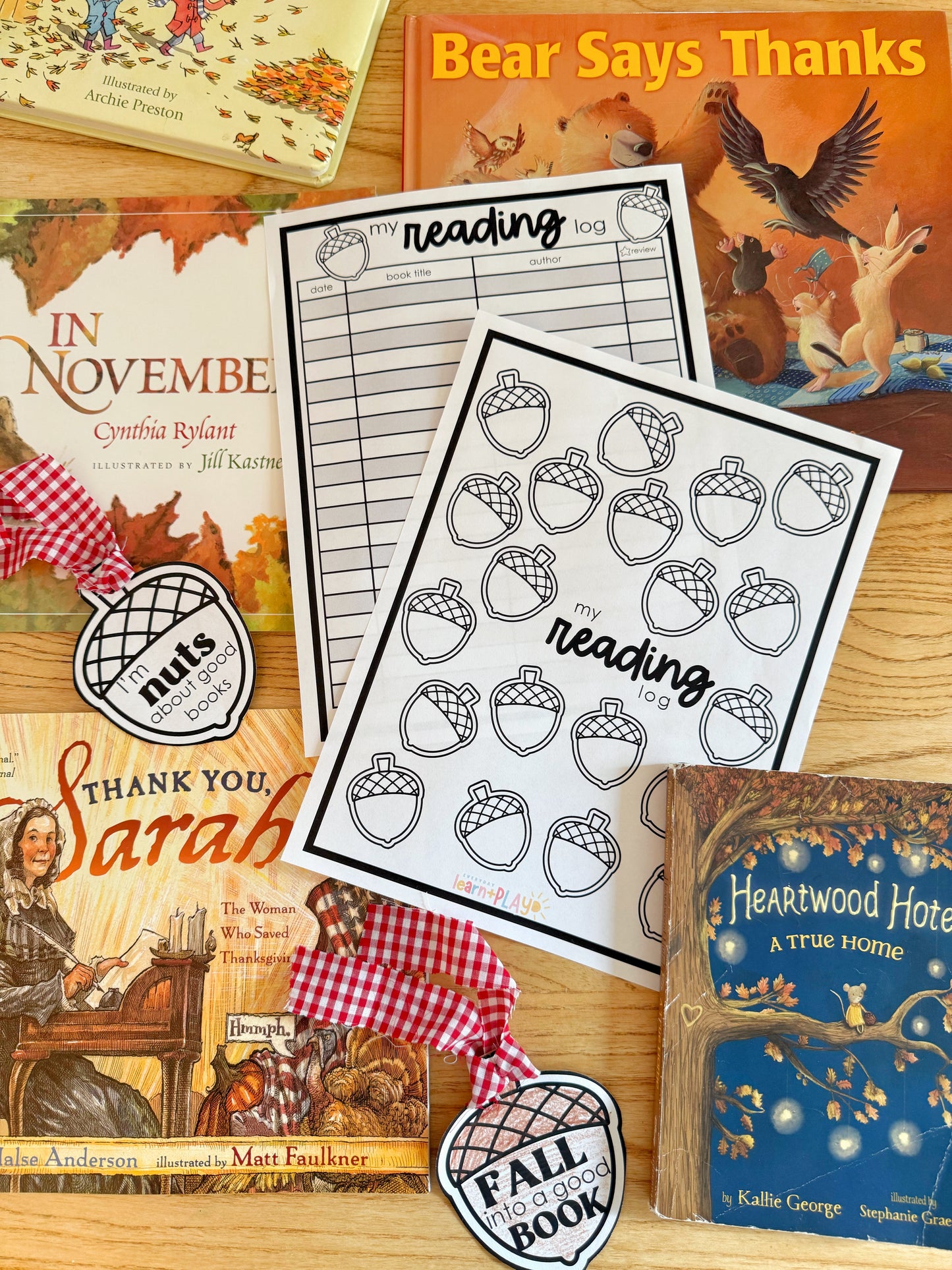 November Reading Logs