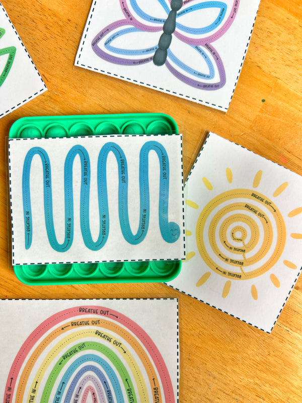 Mindfulness + Breathing Cards