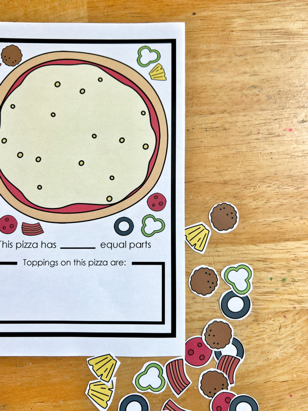 Pizza Party Fraction Fun