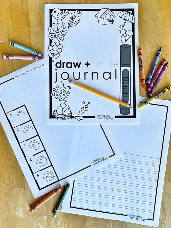 Spring Draw + Write Journal