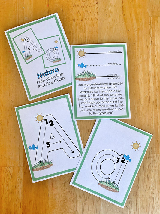 Path of Motion Cards