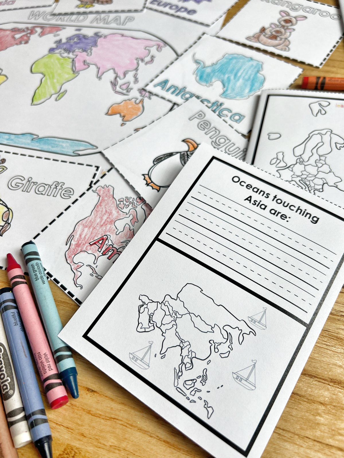 Beginning Geography Lessons Beginner World Geography - Continents – Everyday Learn + PLAY