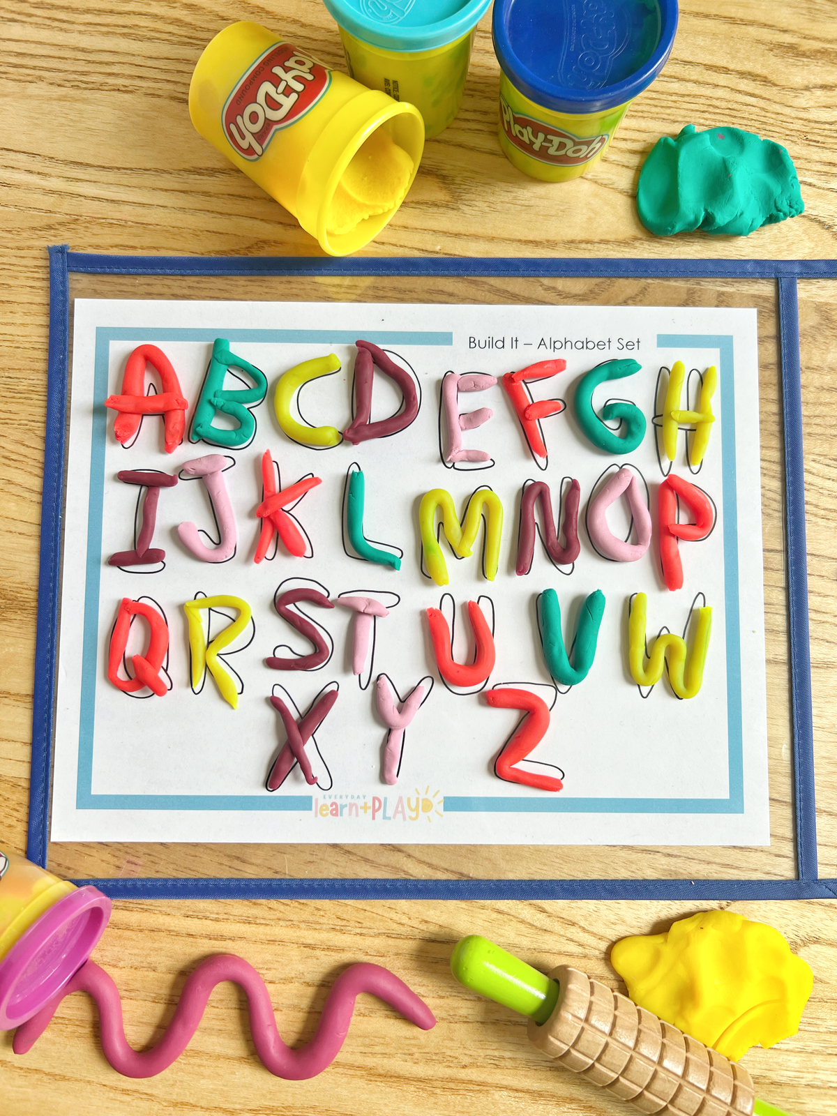 Build Abc Build It - Alphabet Set – Everyday Learn + PLAY