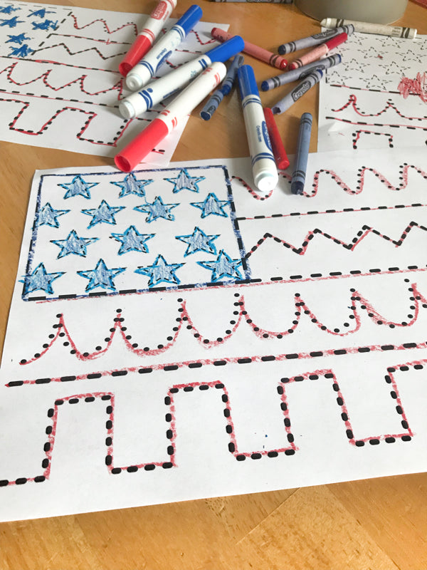 Fine Motor Flag