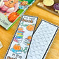 October Reading Log Bookmarks