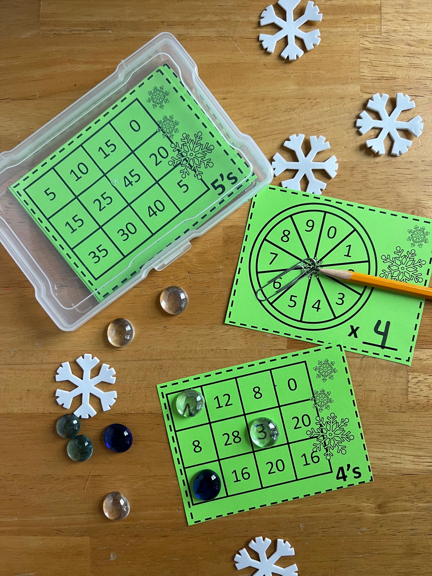 Skill Builder Boxes - Multiplication