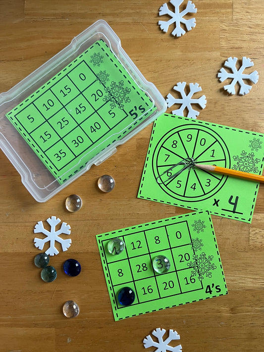 Skill Builder Boxes - Multiplication