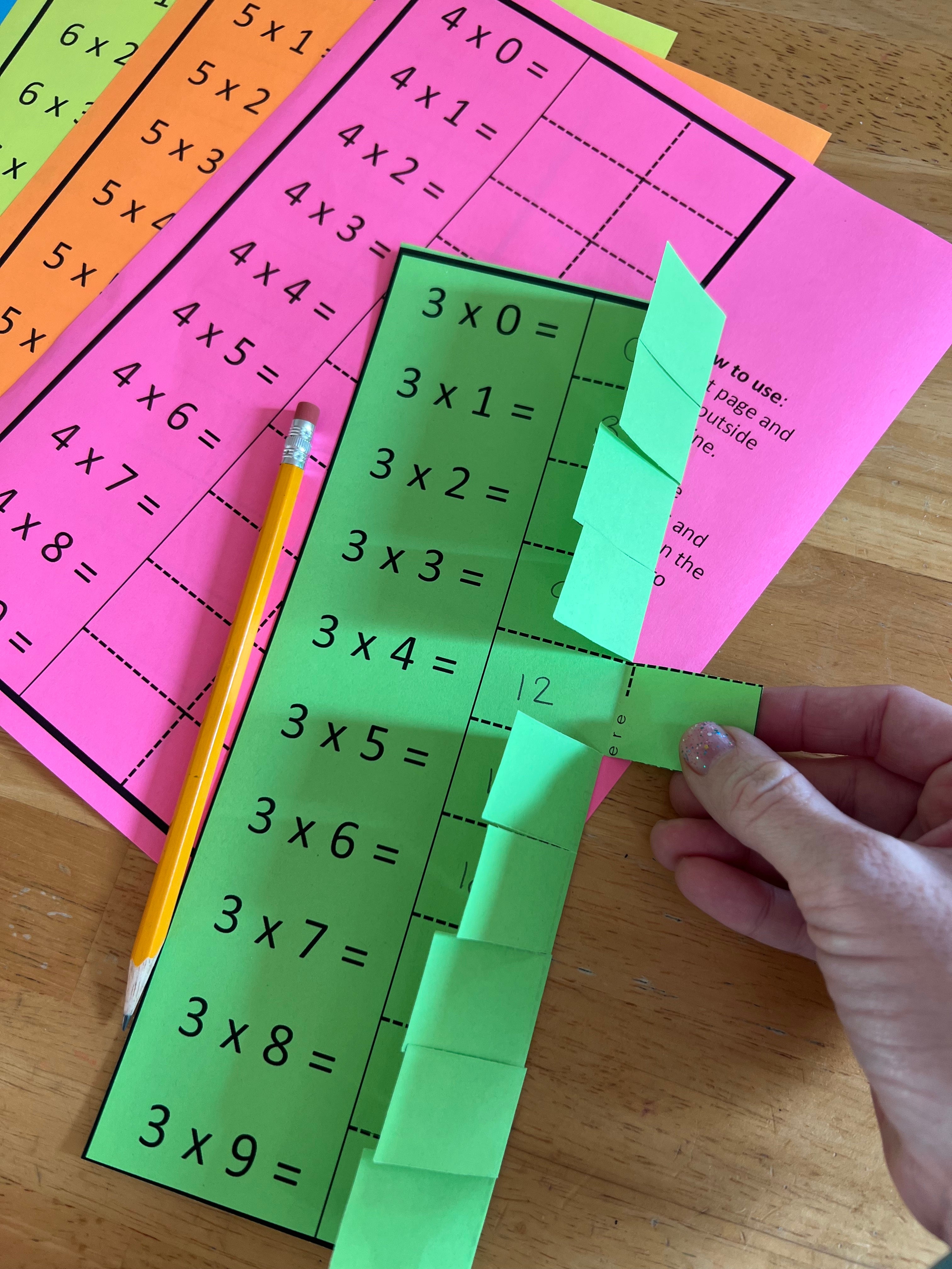 Multiplication Flip Facts – Everyday Learn + PLAY