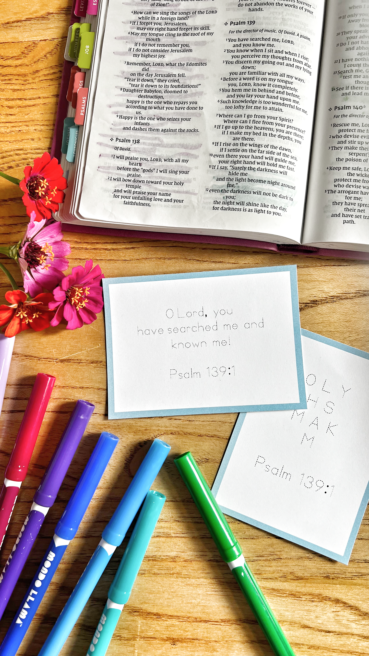 Psalm 139 Scripture Memory Collection