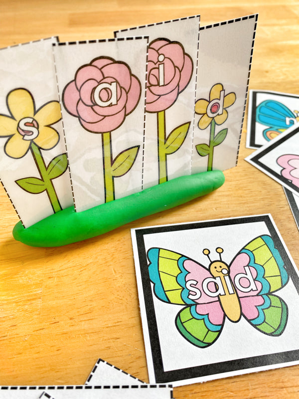 Sight Word Butterfly Garden