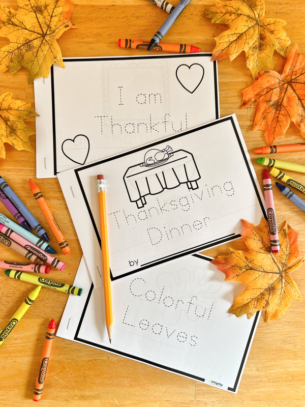 Thanksgiving Predictable Text Books – Everyday Learn + PLAY